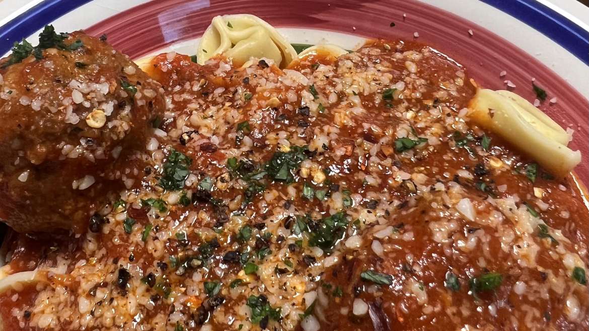 Tortellini Fra Diavolo with Sausage & Beef Meatballs